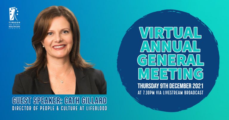 Next Thursday | TDHS AGM | Virtual Event featuring Cath Gillard (nee ...